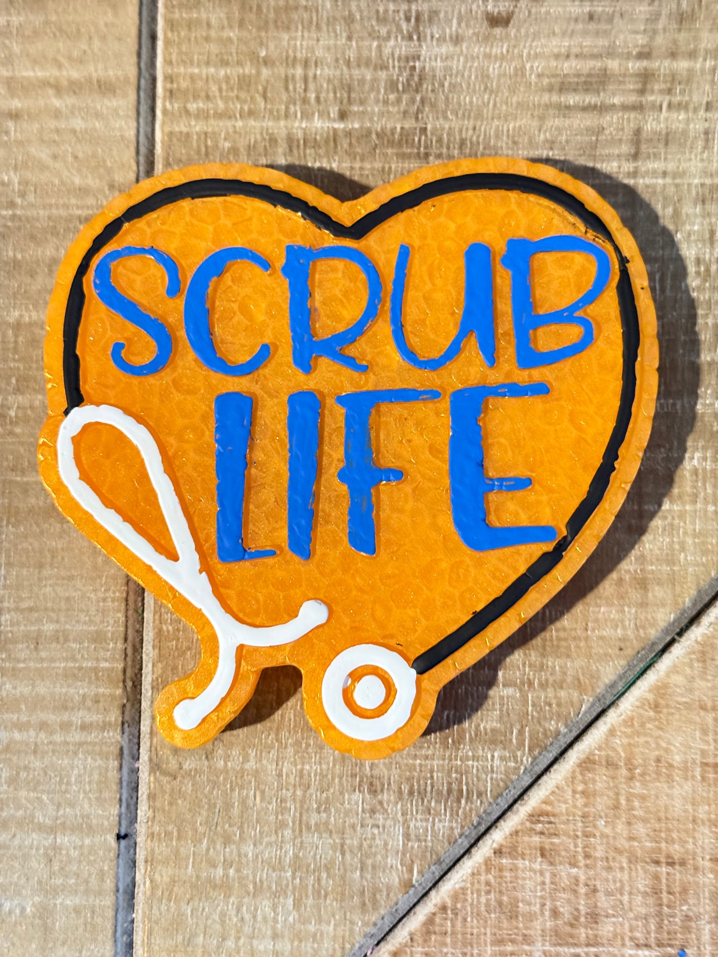 Scrub Life Car Freshener (Car Freshie)