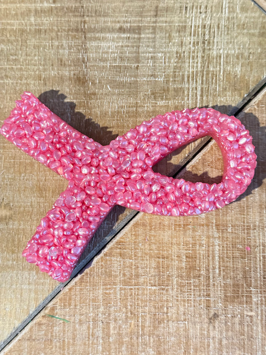 Breast Cancer Awareness Car Freshener (Car Freshie)