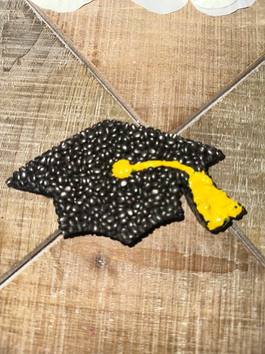 Graduation Cap Car Freshener (Car Freshie)